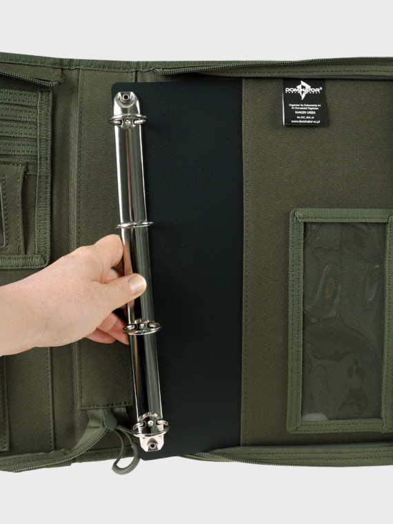 DOMINATOR URBAN COMBAT Pokrowiec wojskowy na notes dokumenty A4 teczka organizer Ranger Green