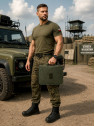DOMINATOR URBAN COMBAT Pokrowiec wojskowy na notes dokumenty A4 teczka organizer Ranger Green