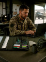 DOMINATOR URBAN COMBAT Pokrowiec wojskowy na notes dokumenty A4 teczka organizer Ranger Green