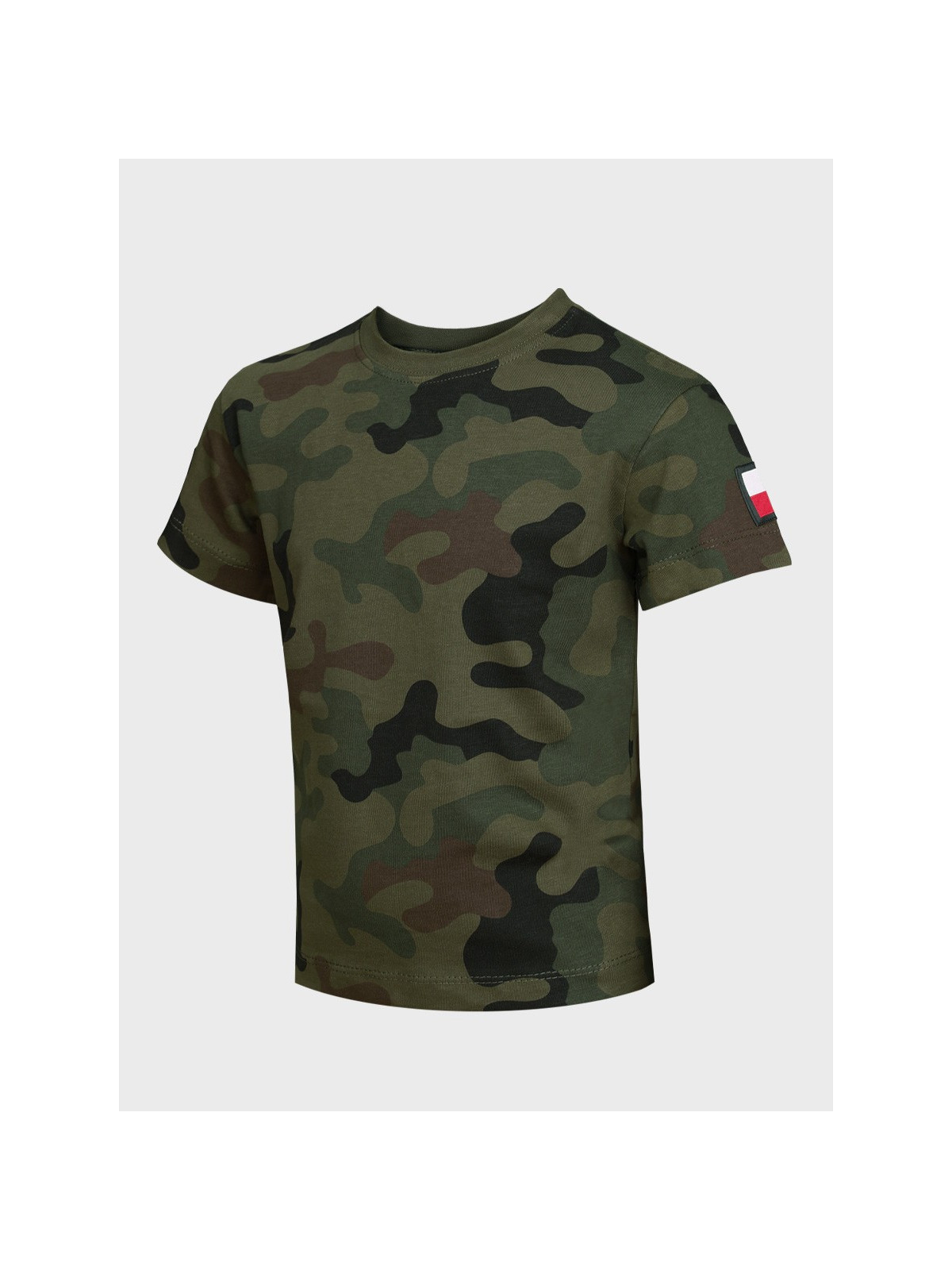 DOMINATOR URBAN COMBAT Koszulka dziecięca chłopięca t-shirt bawełna z flagami PL WZ.93 152