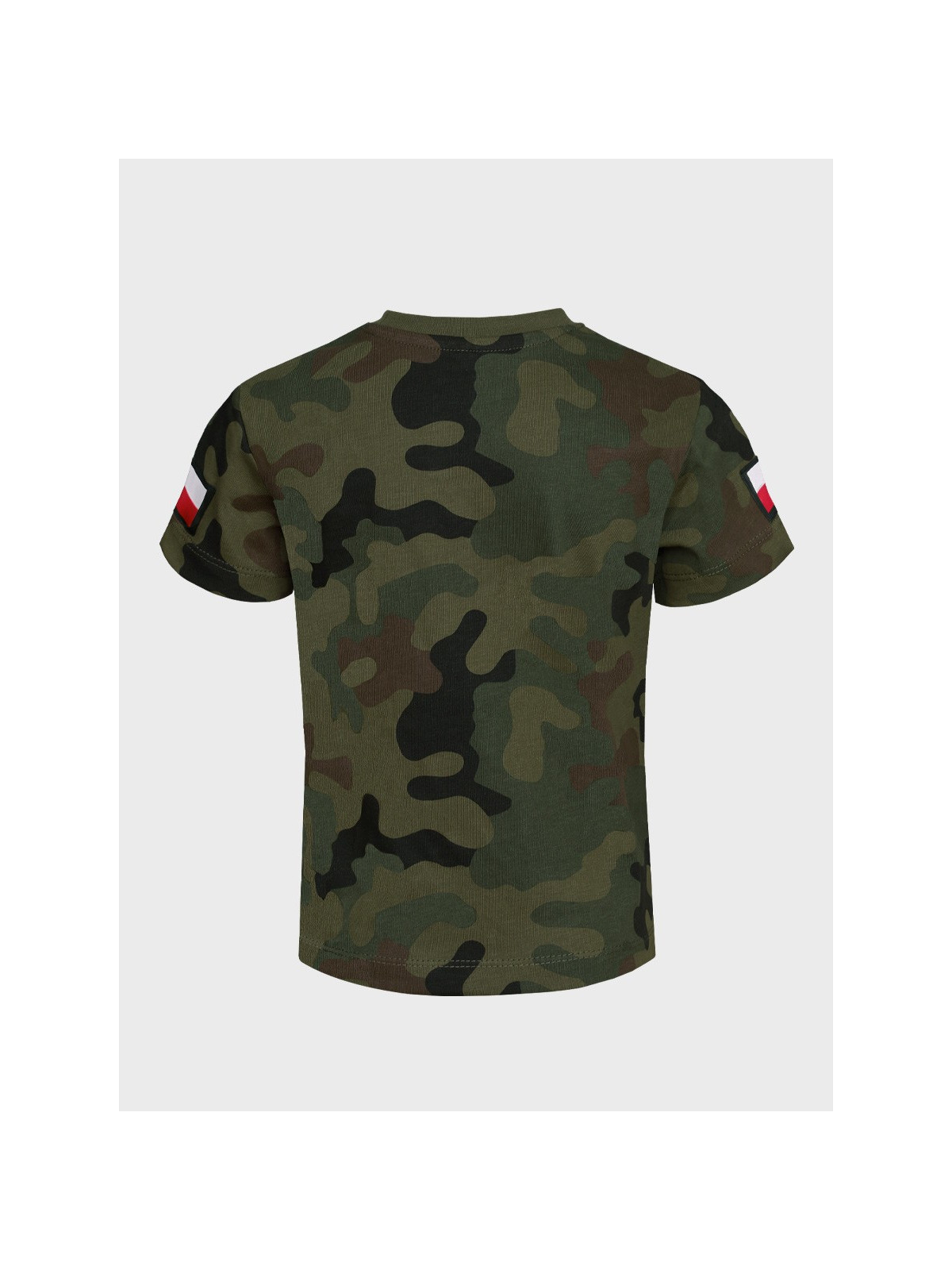 DOMINATOR URBAN COMBAT Koszulka dziecięca chłopięca t-shirt bawełna z flagami PL WZ.93 152