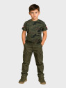 DOMINATOR URBAN COMBAT Koszulka dziecięca chłopięca t-shirt bawełna z flagami PL WZ.93 152