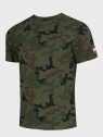 DOMINATOR URBAN COMBAT Koszulka męska bawełniana T-Shirt z naszywkami flagi PL WZ.93 3XL