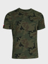 DOMINATOR URBAN COMBAT Koszulka męska bawełniana T-Shirt z naszywkami flagi PL WZ.93 3XL