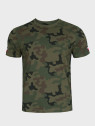 DOMINATOR URBAN COMBAT Koszulka męska bawełniana T-Shirt z naszywkami flagi PL WZ.93 3XL