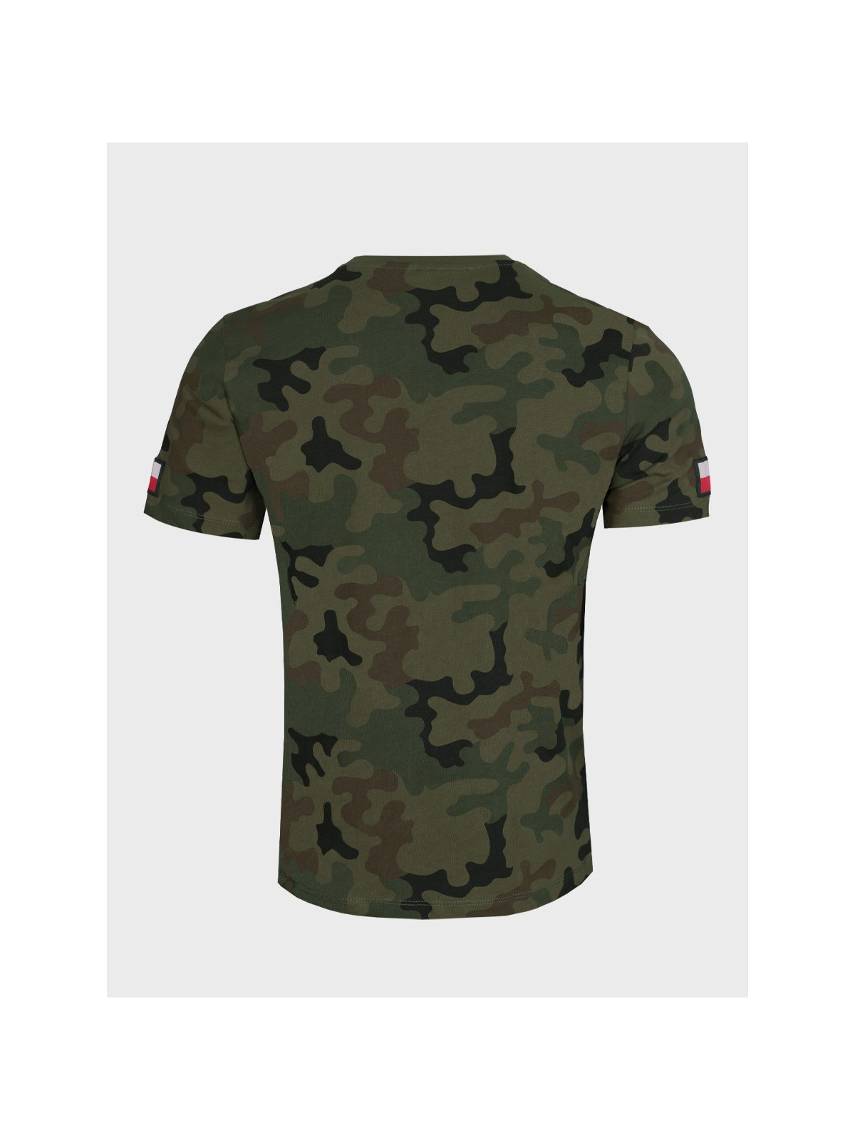 DOMINATOR URBAN COMBAT Koszulka męska bawełniana T-Shirt z naszywkami flagi PL WZ.93 3XL
