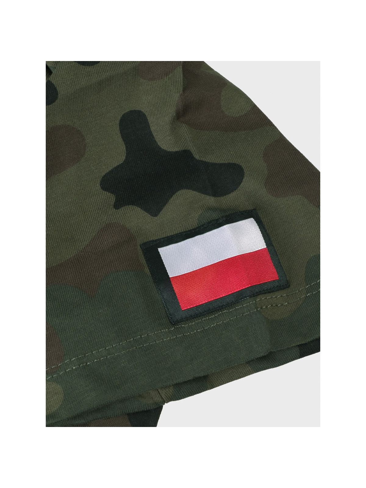 DOMINATOR URBAN COMBAT Koszulka męska bawełniana T-Shirt z naszywkami flagi PL WZ.93 3XL