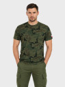 DOMINATOR URBAN COMBAT Koszulka męska bawełniana T-Shirt z naszywkami flagi PL WZ.93 3XL