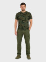DOMINATOR URBAN COMBAT Koszulka męska bawełniana T-Shirt z naszywkami flagi PL WZ.93 3XL