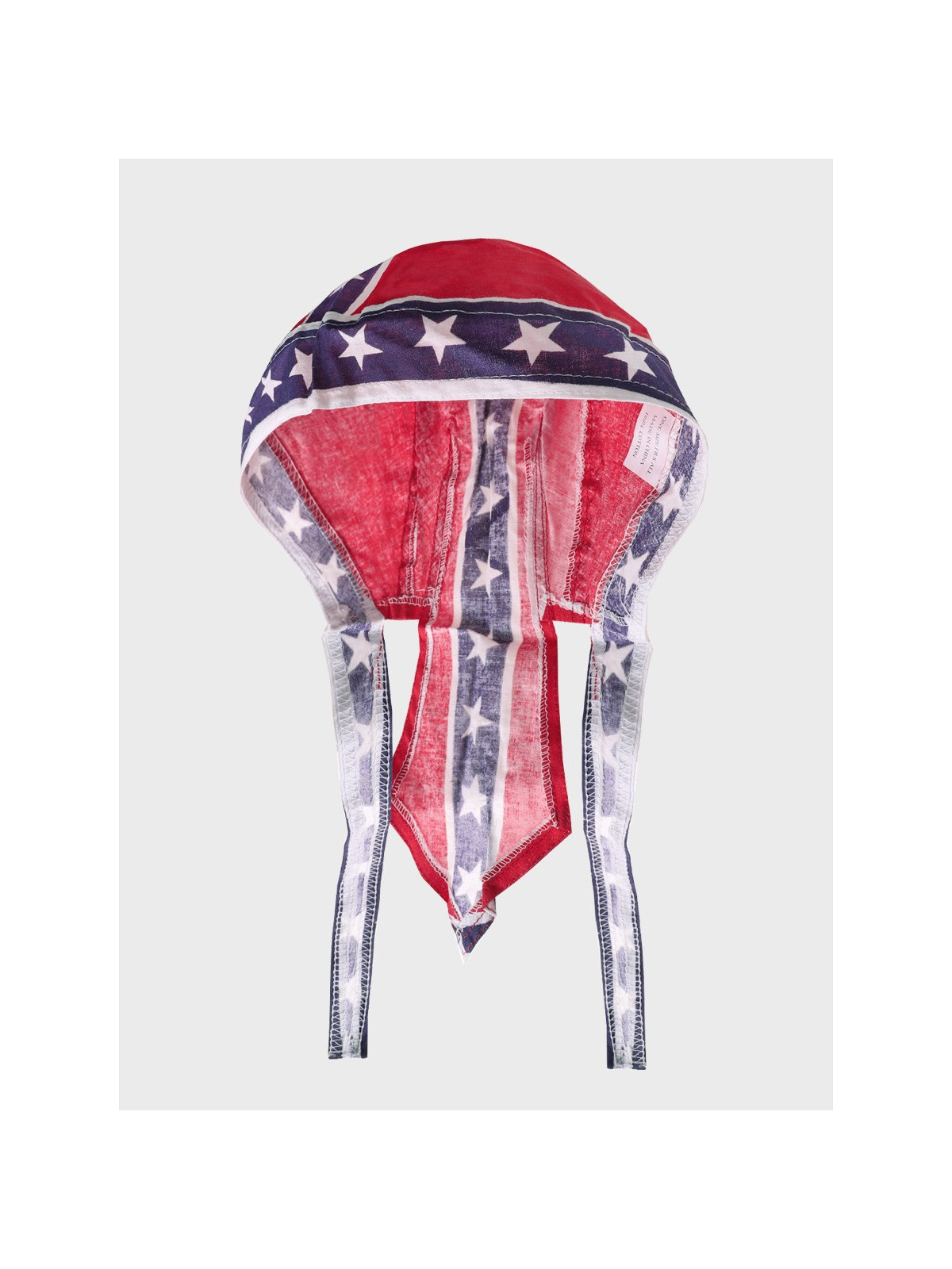 FOSTEX GARMENTS Chusta bandana bandama czapka Headwrap Blue Stripe Red Flag 