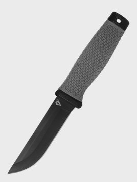 DOMINATOR URBAN COMBAT NÓŻ TAKTYCZNY WOJSKOWY Ghost Cutter Kabura Czarno-szary