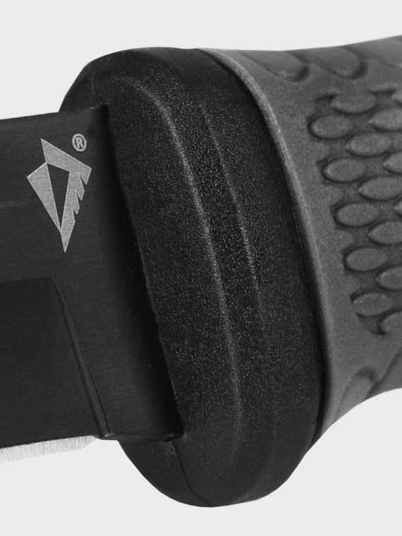 DOMINATOR URBAN COMBAT NÓŻ TAKTYCZNY WOJSKOWY Ghost Cutter Kabura Czarno-szary