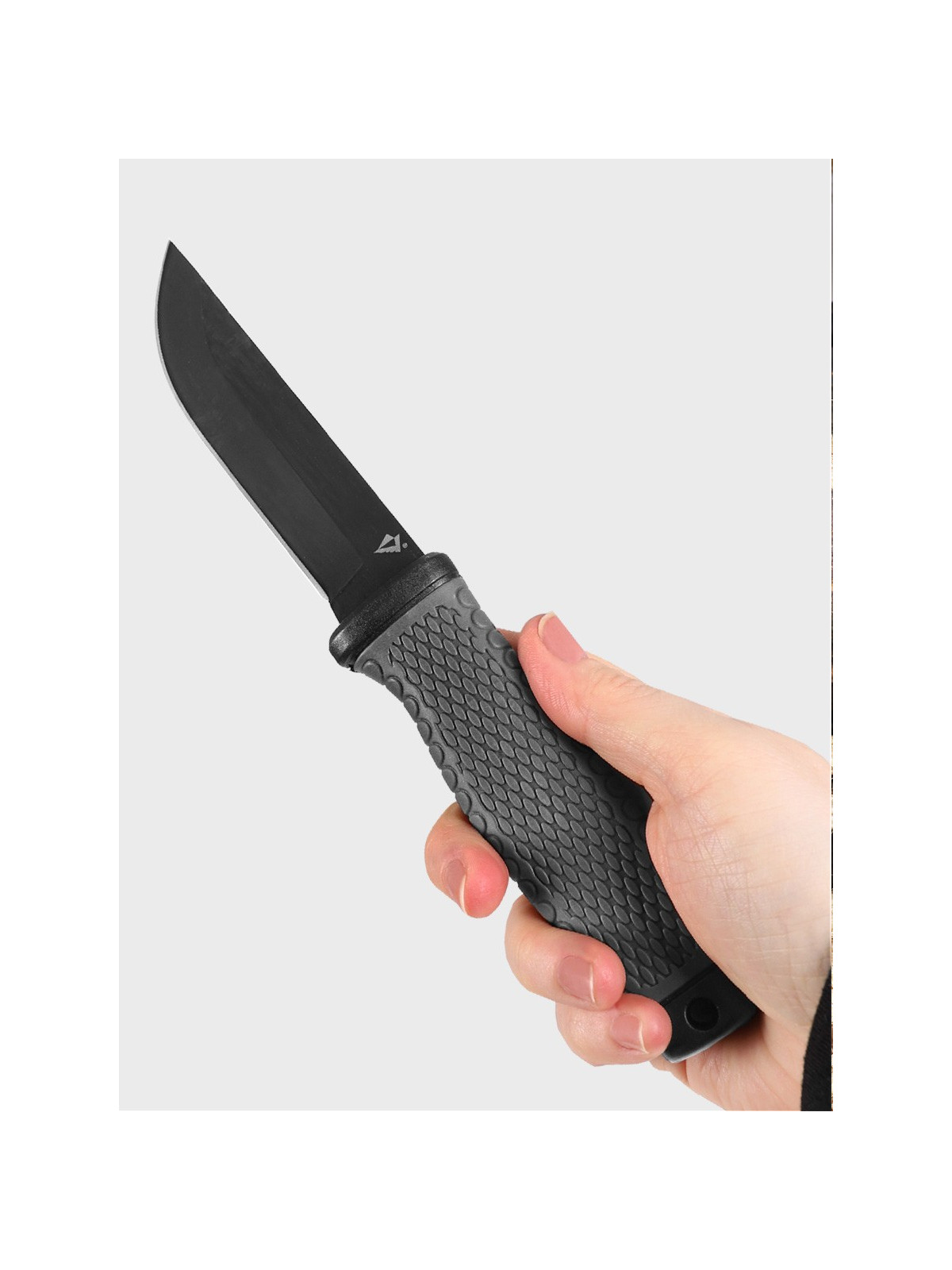 DOMINATOR URBAN COMBAT NÓŻ TAKTYCZNY WOJSKOWY Ghost Cutter Kabura Czarno-szary