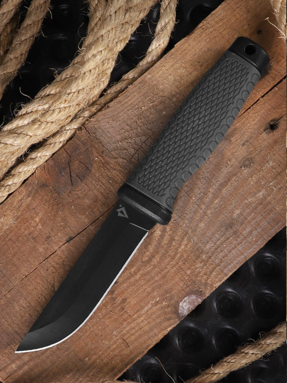 DOMINATOR URBAN COMBAT NÓŻ TAKTYCZNY WOJSKOWY Ghost Cutter Kabura Czarno-szary