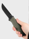 DOMINATOR URBAN COMBAT NÓŻ TAKTYCZNY WOJSKOWY Ghost Cutter Kabura Czarno-zielony