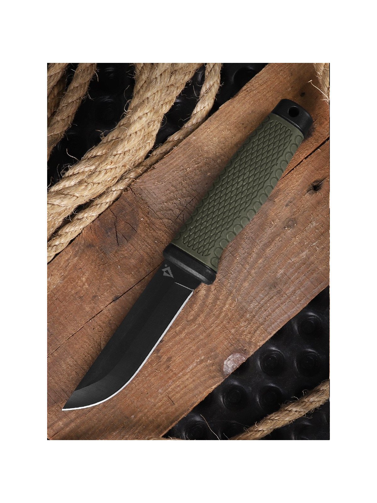 DOMINATOR URBAN COMBAT NÓŻ TAKTYCZNY WOJSKOWY Ghost Cutter Kabura Czarno-zielony