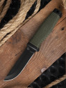 DOMINATOR URBAN COMBAT NÓŻ TAKTYCZNY WOJSKOWY Ghost Cutter Kabura Czarno-zielony
