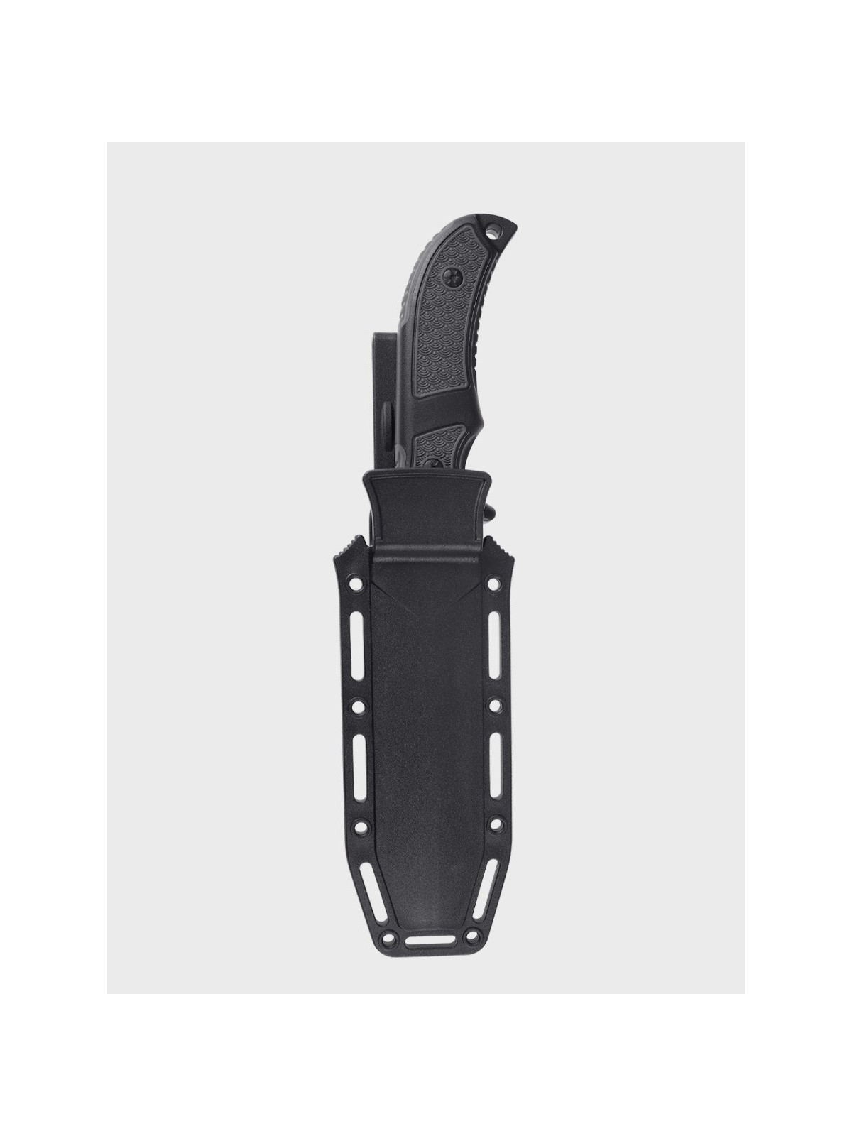 DOMINATOR URBAN COMBAT NÓŻ TAKTYCZNY WOJSKOWY MYŚLIWSKI BUSHCRAFT FUTERAŁ Czarno-szary