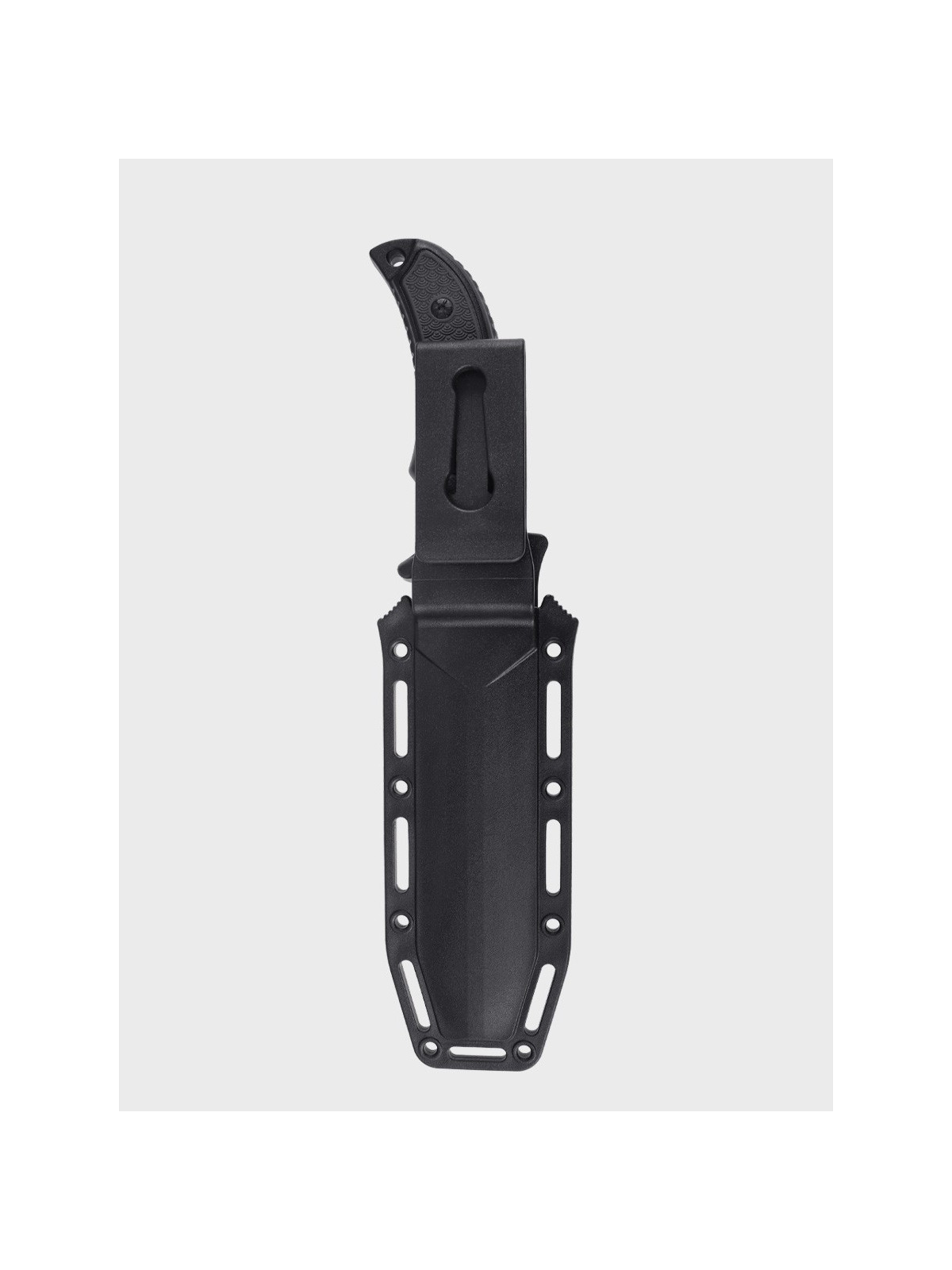 DOMINATOR URBAN COMBAT NÓŻ TAKTYCZNY WOJSKOWY MYŚLIWSKI BUSHCRAFT FUTERAŁ Czarno-szary