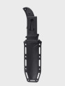 DOMINATOR URBAN COMBAT NÓŻ TAKTYCZNY WOJSKOWY MYŚLIWSKI BUSHCRAFT FUTERAŁ Czarno-szary