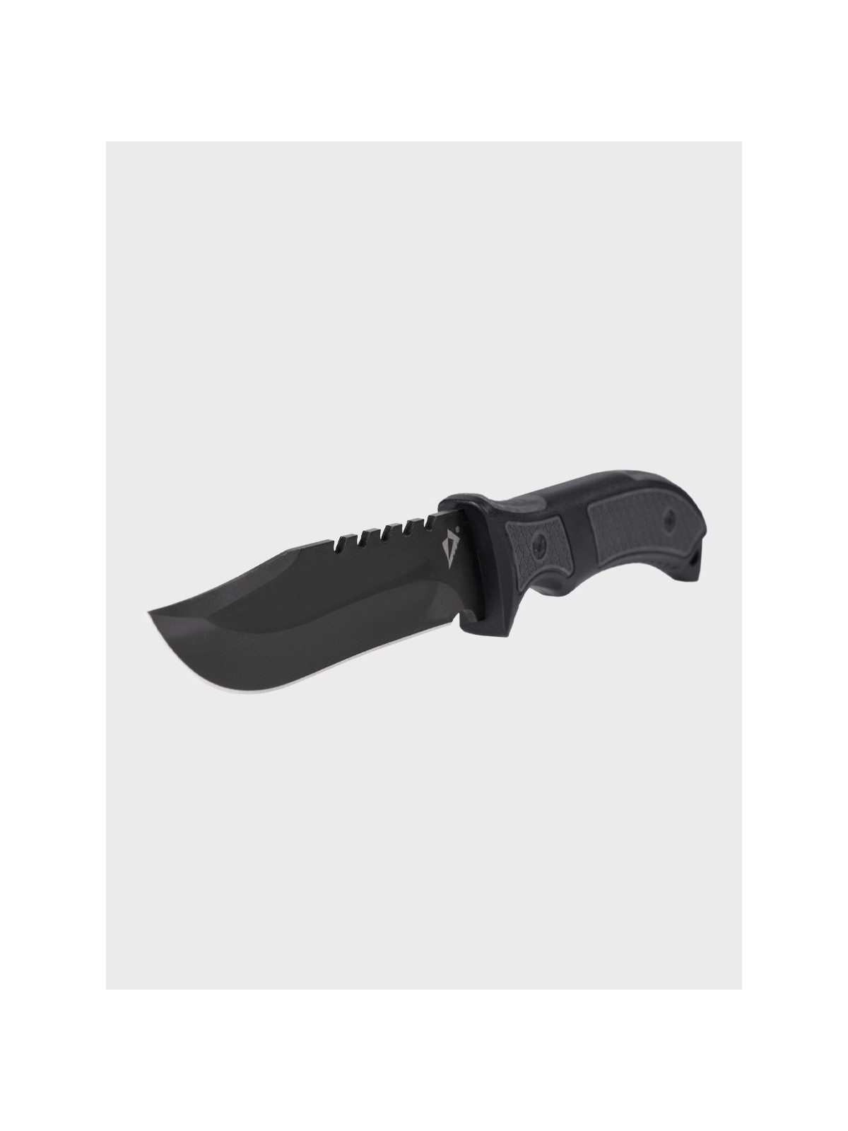 DOMINATOR URBAN COMBAT NÓŻ TAKTYCZNY WOJSKOWY MYŚLIWSKI BUSHCRAFT FUTERAŁ Czarno-szary