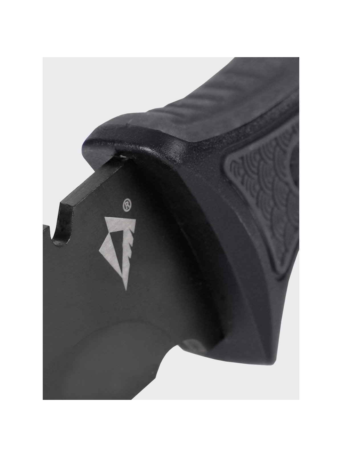 DOMINATOR URBAN COMBAT NÓŻ TAKTYCZNY WOJSKOWY MYŚLIWSKI BUSHCRAFT FUTERAŁ Czarno-szary
