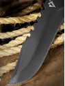 DOMINATOR URBAN COMBAT NÓŻ TAKTYCZNY WOJSKOWY MYŚLIWSKI BUSHCRAFT FUTERAŁ Czarno-szary