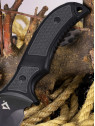 DOMINATOR URBAN COMBAT NÓŻ TAKTYCZNY WOJSKOWY MYŚLIWSKI BUSHCRAFT FUTERAŁ Czarno-szary