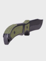 DOMINATOR URBAN COMBAT NÓŻ TAKTYCZNY WOJSKOWY MYŚLIWSKI BUSHCRAFT FUTERAŁ Czarno-zielony