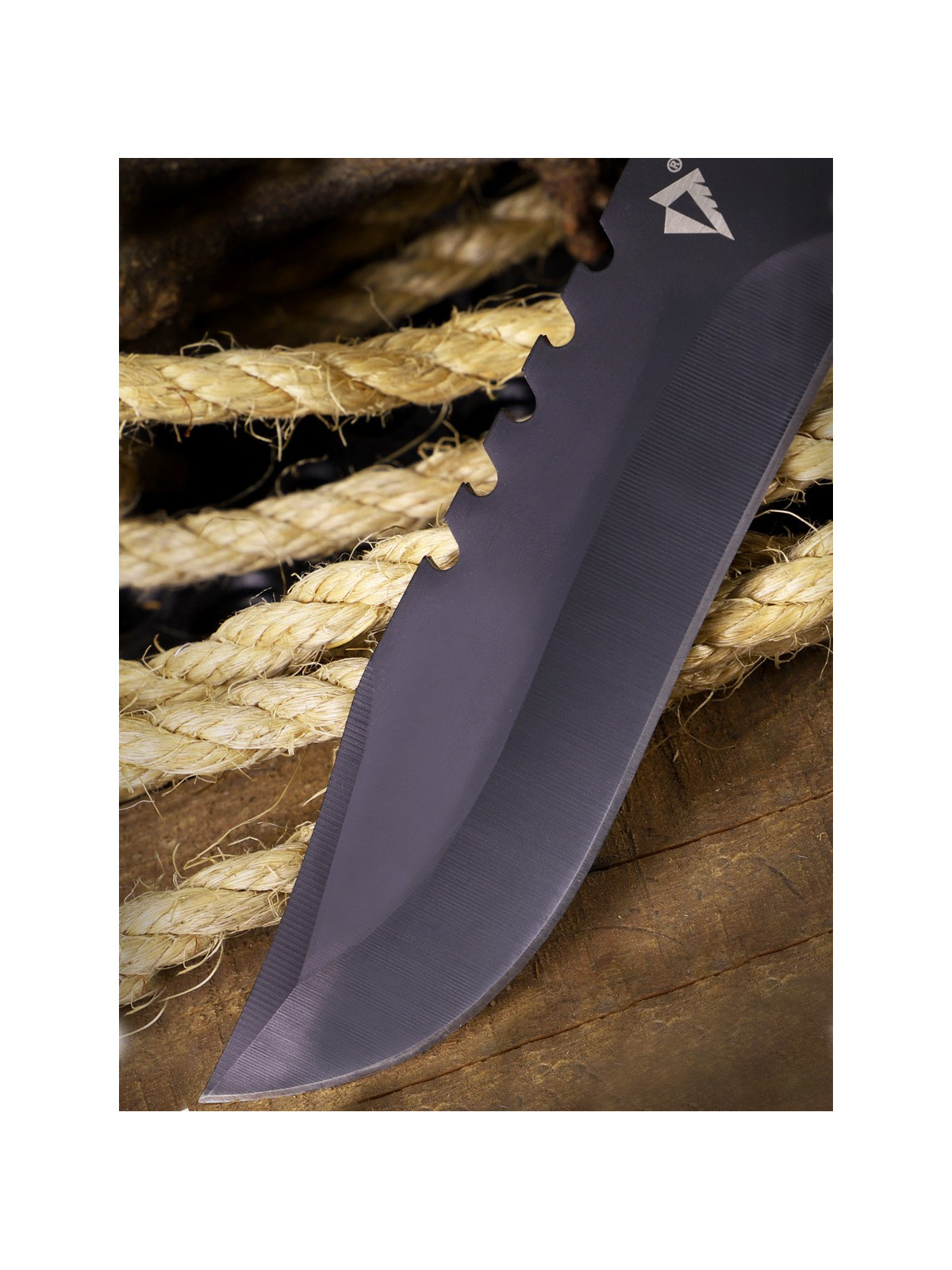 DOMINATOR URBAN COMBAT NÓŻ TAKTYCZNY WOJSKOWY MYŚLIWSKI BUSHCRAFT FUTERAŁ Czarno-zielony