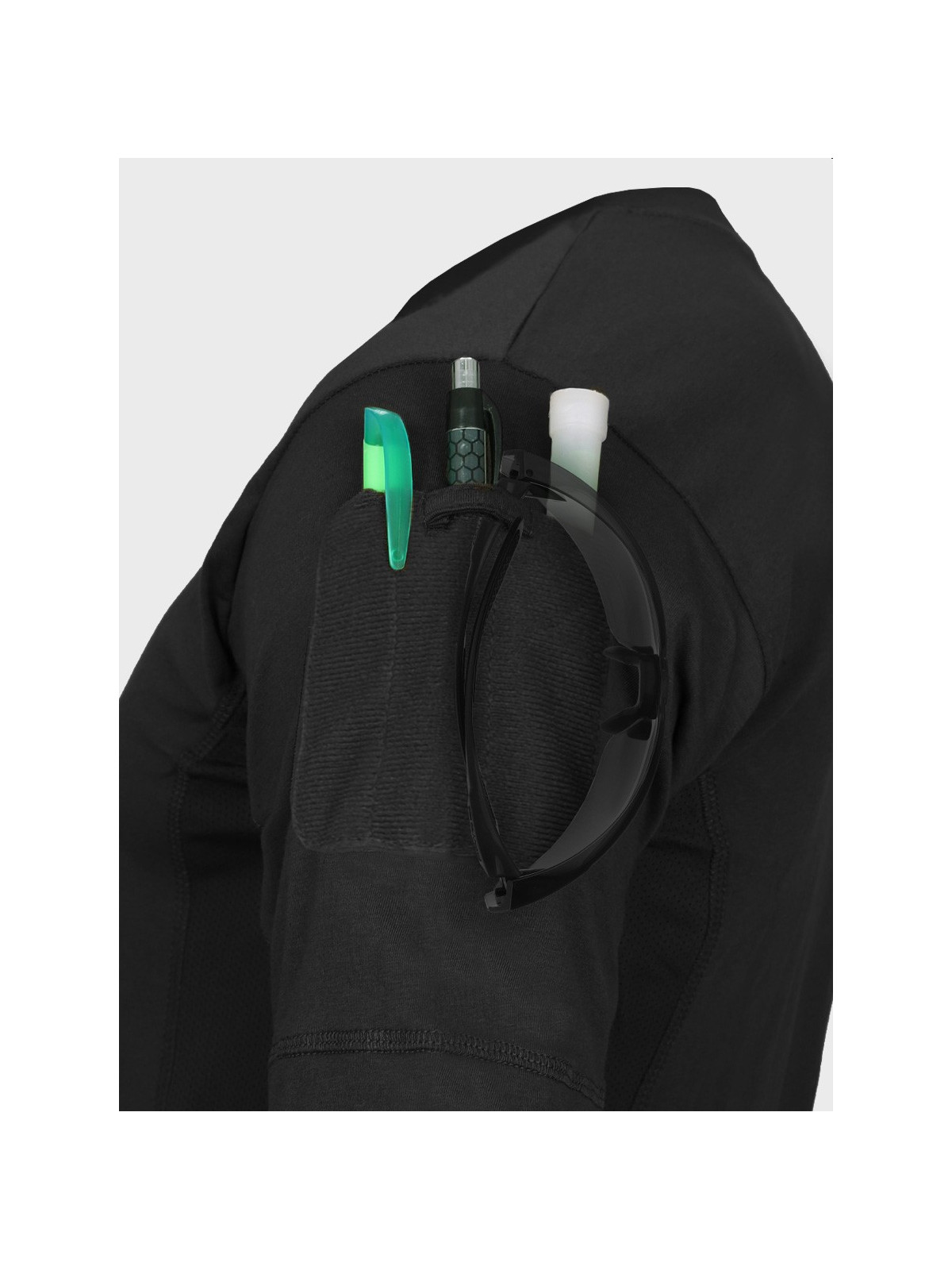 DOMINATOR URBAN COMBAT Koszulka męska taktyczna T-shirt VENT Czarna XS