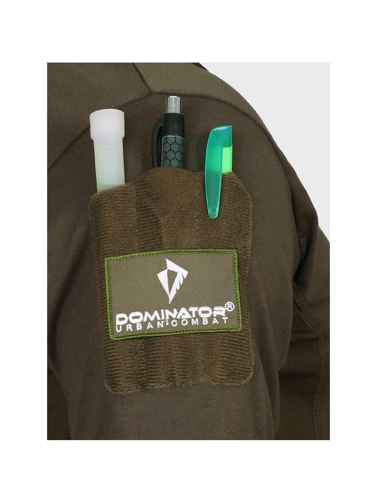 DOMINATOR URBAN COMBAT Koszulka męska taktyczna T-shirt VENT Oliwkowa XS