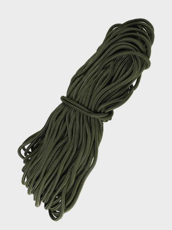 DOMINATOR URBAN COMBAT LINA LINKA PARACORD 7mm UNIWERSALNA do 400 kg 7 rdzeni 1mb oliwkowa