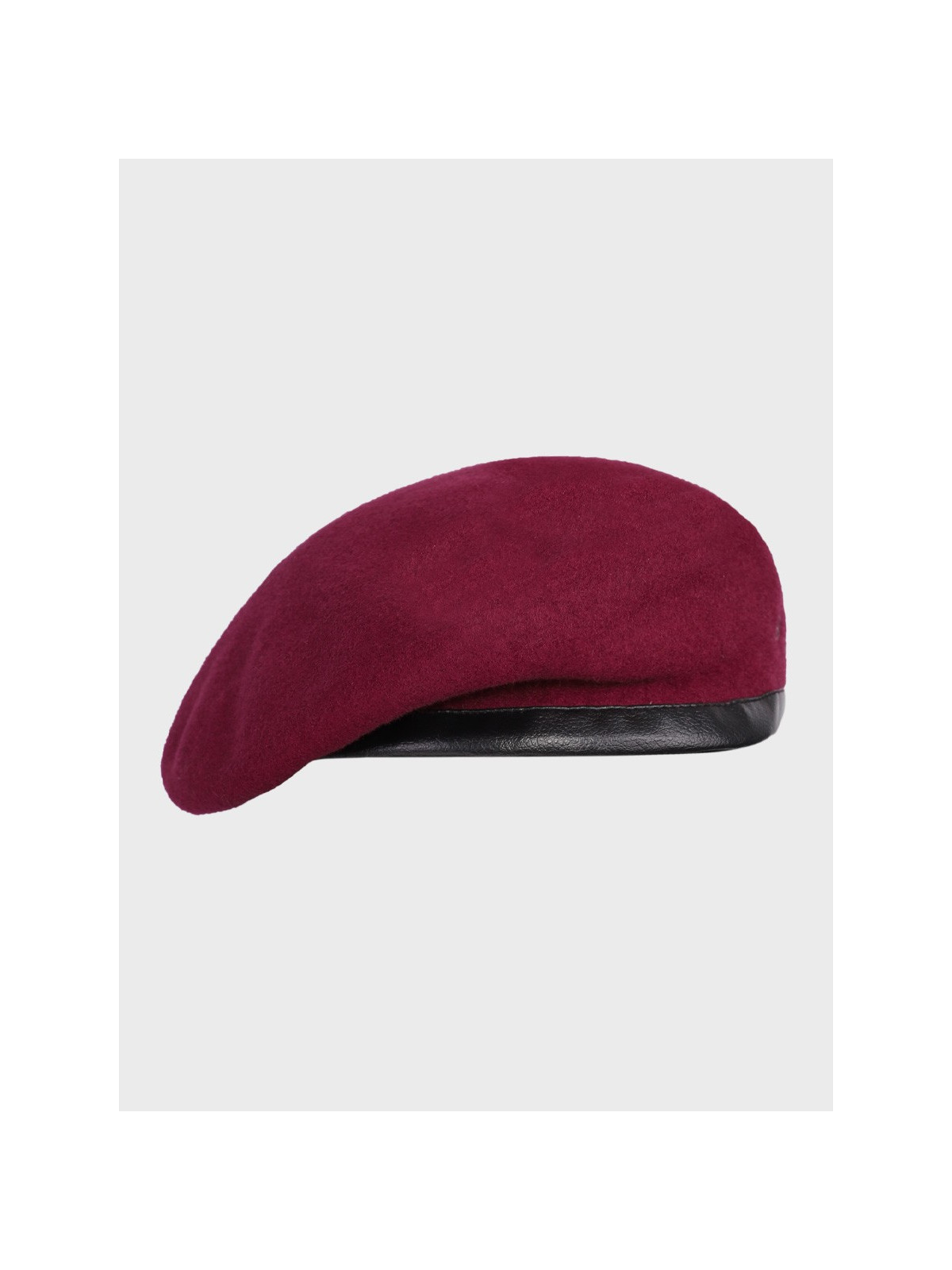 DOMINATOR URBAN COMBAT Beret Wojskowy Bez Oznaczeń Wojska Polskiego WP Tłoczony Bordowy 61