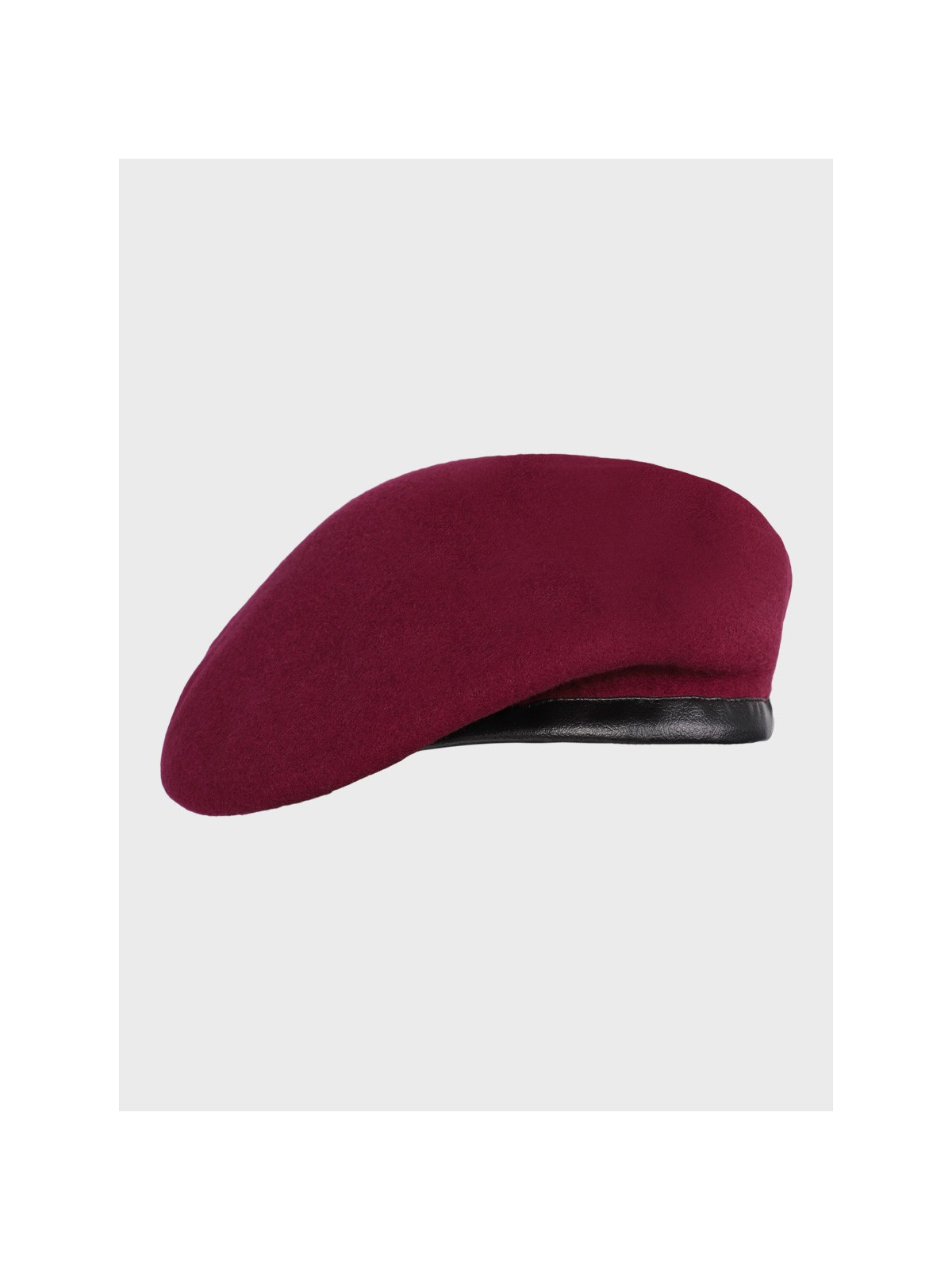 DOMINATOR URBAN COMBAT Beret Wojskowy Bez Oznaczeń Wojska Polskiego WP Tłoczony Bordowy 61