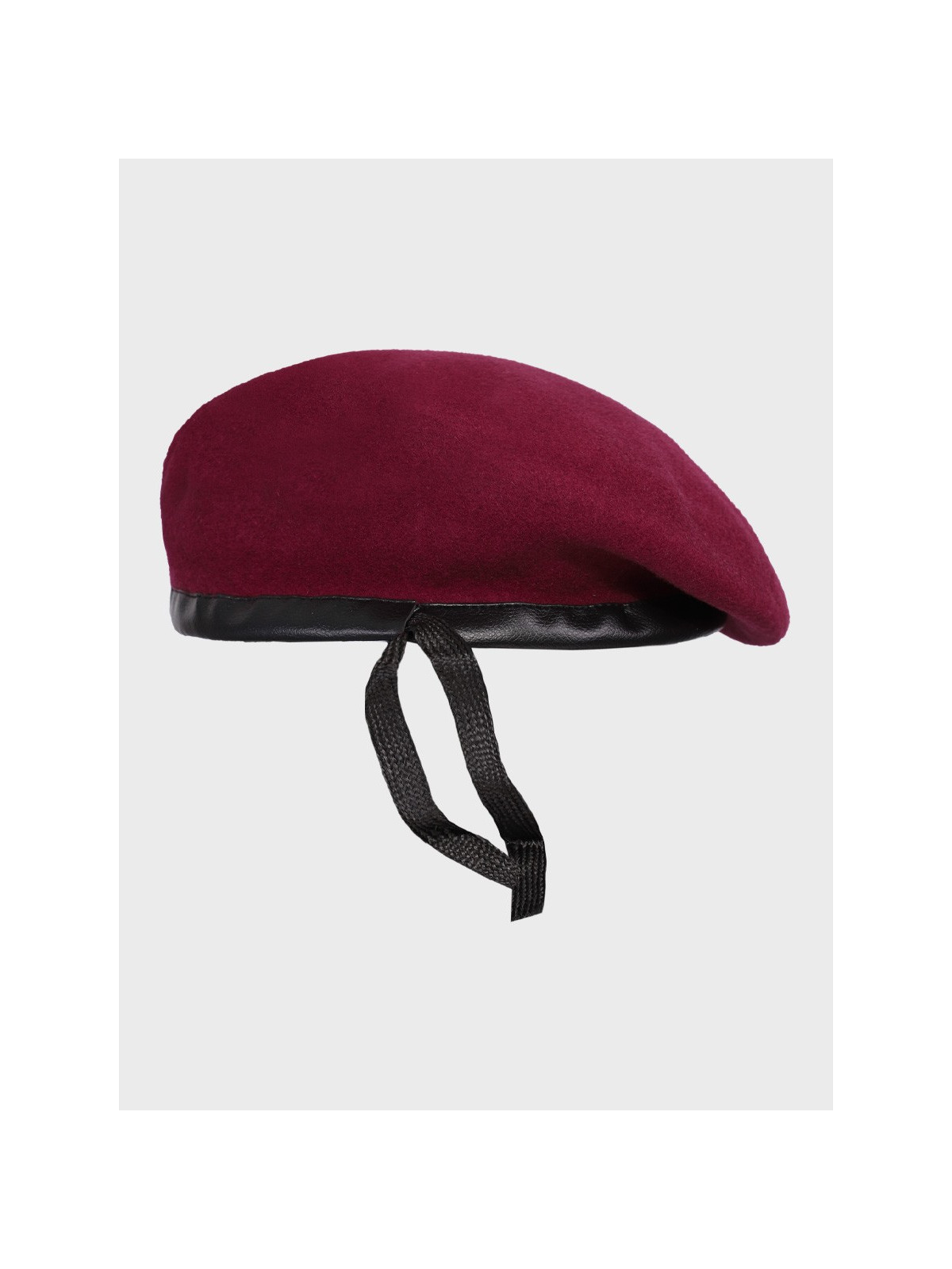 DOMINATOR URBAN COMBAT Beret Wojskowy Bez Oznaczeń Wojska Polskiego WP Tłoczony Bordowy 61