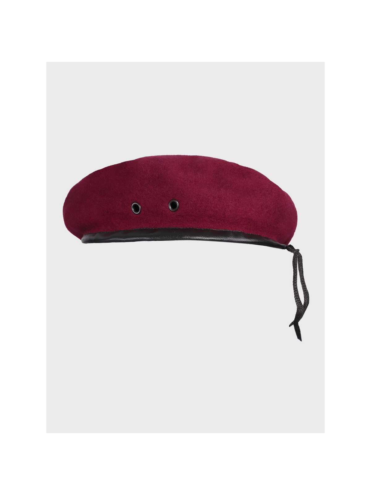 DOMINATOR URBAN COMBAT Beret Wojskowy Bez Oznaczeń Wojska Polskiego WP Tłoczony Bordowy 61