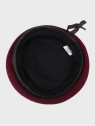 DOMINATOR URBAN COMBAT Beret Wojskowy Bez Oznaczeń Wojska Polskiego WP Tłoczony Bordowy 61