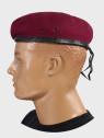 DOMINATOR URBAN COMBAT Beret Wojskowy Bez Oznaczeń Wojska Polskiego WP Tłoczony Bordowy 61