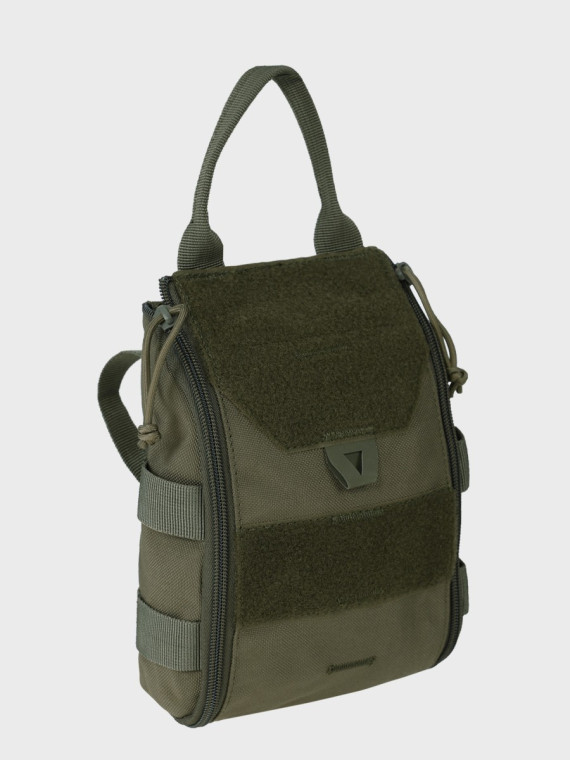 DOMINATOR URBAN COMBAT APTECZKA WOJSKOWA ZASOBNIK MEDYCZNY TRAUMA KIT KIESZEŃ MOLLE RAL 7013