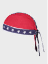 FOSTEX GARMENTS Chusta bandana bandama czapka Headwrap Blue Stripe Red Flag 