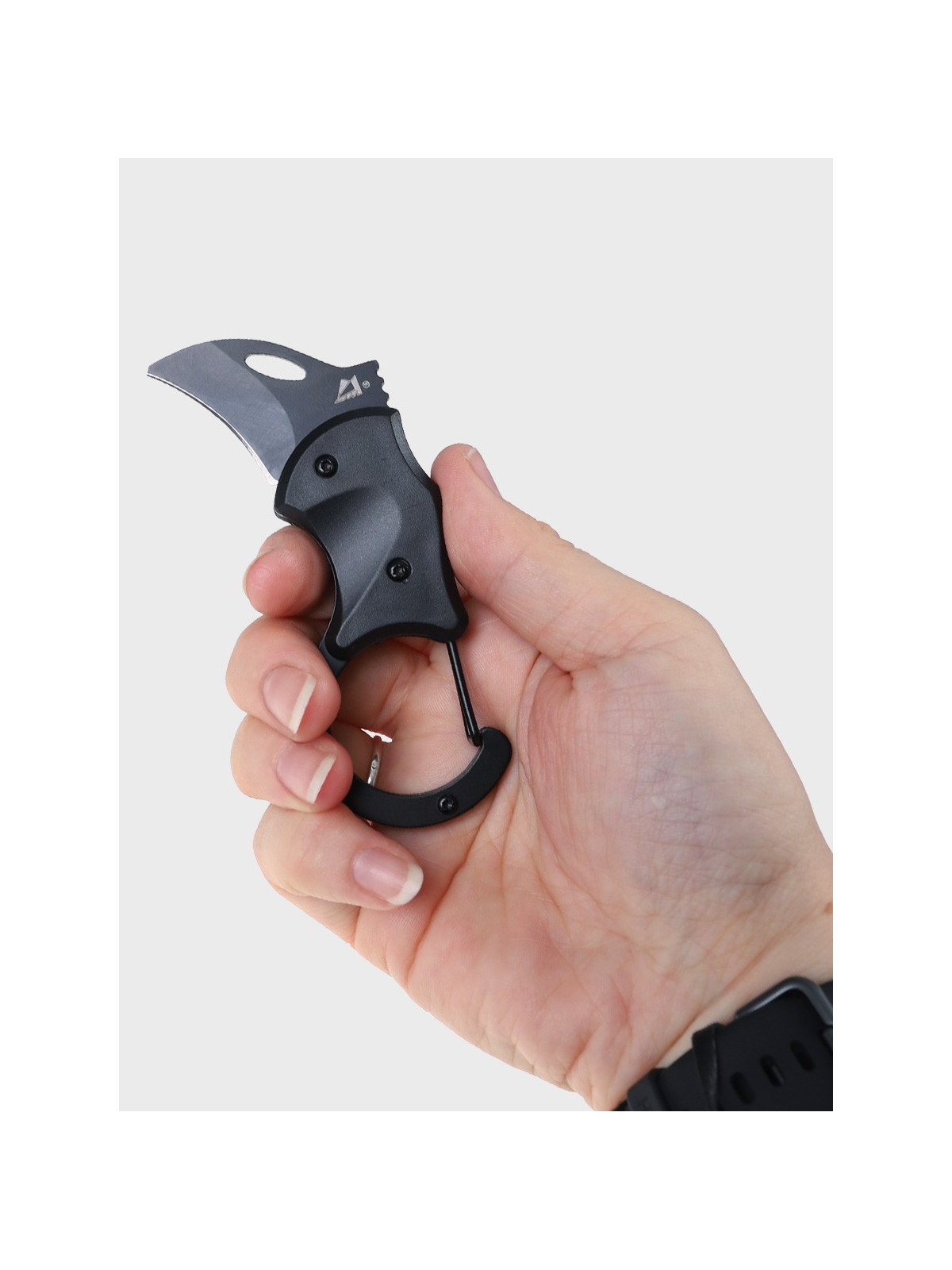 DOMINATOR URBAN COMBAT Nóż kieszonkowy z karabińczykiem czarny