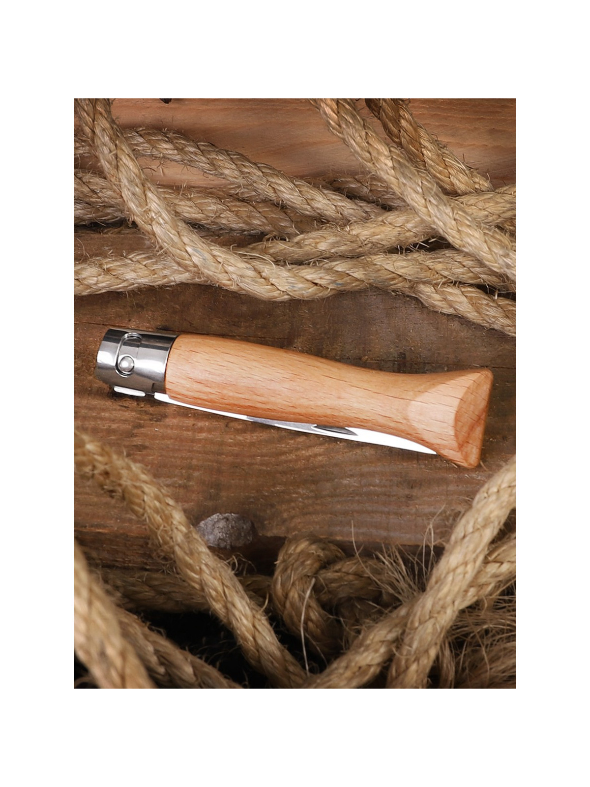 DOMINATOR URBAN COMBAT Nóż myśliwski kozik Beech Wood DREWNO BUK