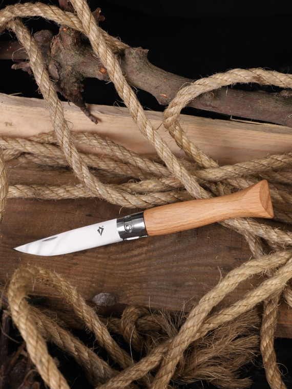DOMINATOR URBAN COMBAT Nóż myśliwski kozik Beech Wood DREWNO BUK