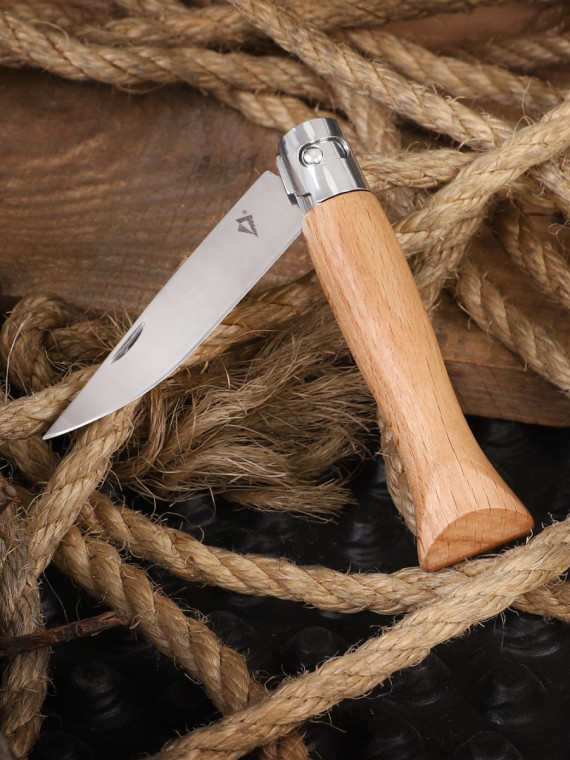 DOMINATOR URBAN COMBAT Nóż myśliwski kozik Beech Wood DREWNO BUK