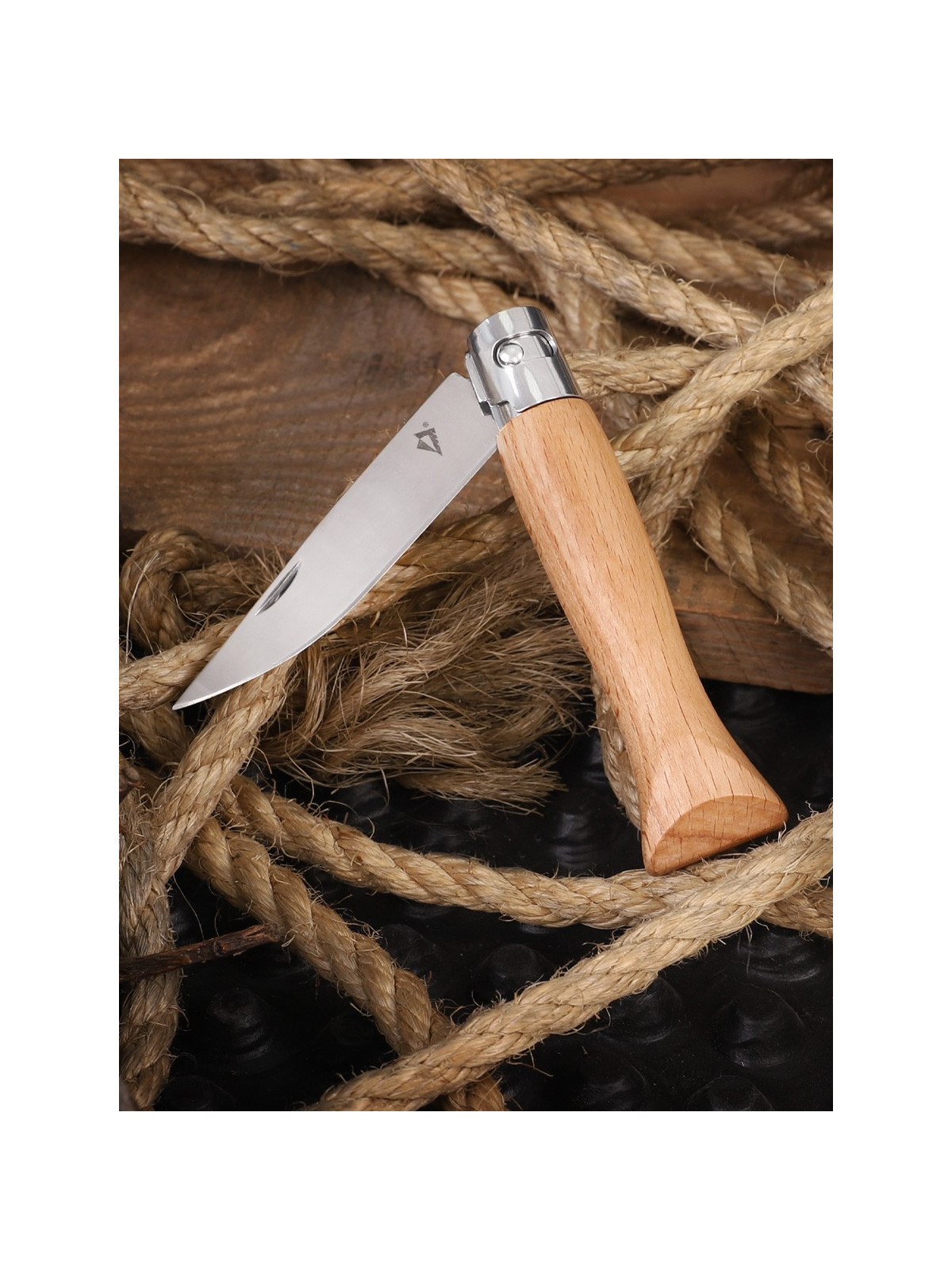 DOMINATOR URBAN COMBAT Nóż myśliwski kozik Beech Wood DREWNO BUK