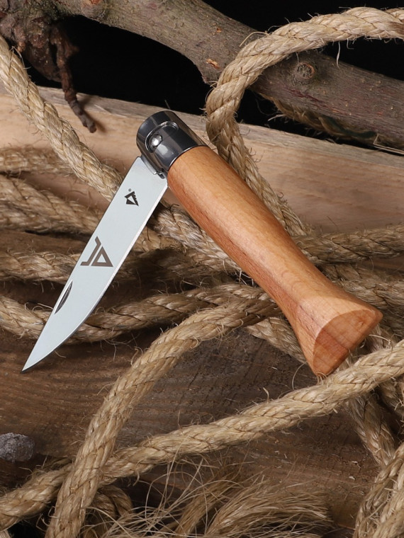 DOMINATOR URBAN COMBAT Nóż Beech Wood DREWNO BUK GRAWER Weles