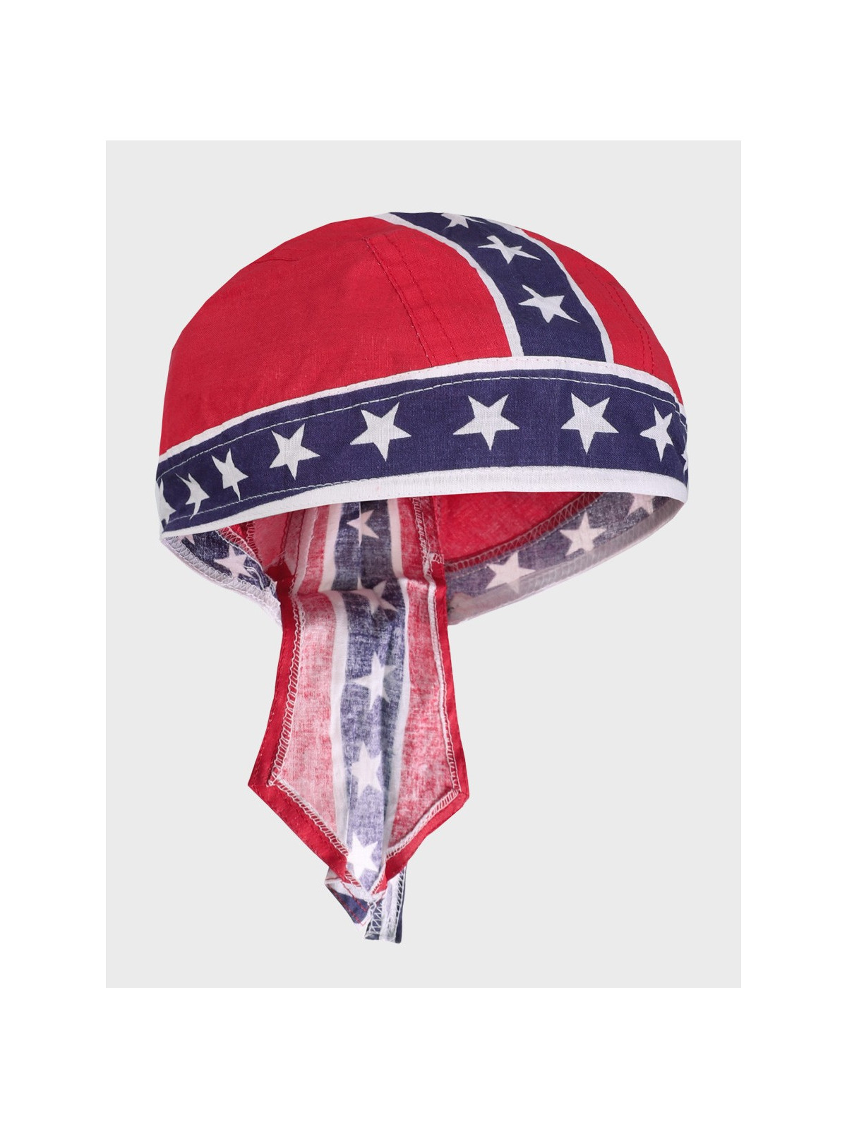 FOSTEX GARMENTS Chusta bandana bandama czapka Headwrap Blue Stripe Red Flag 