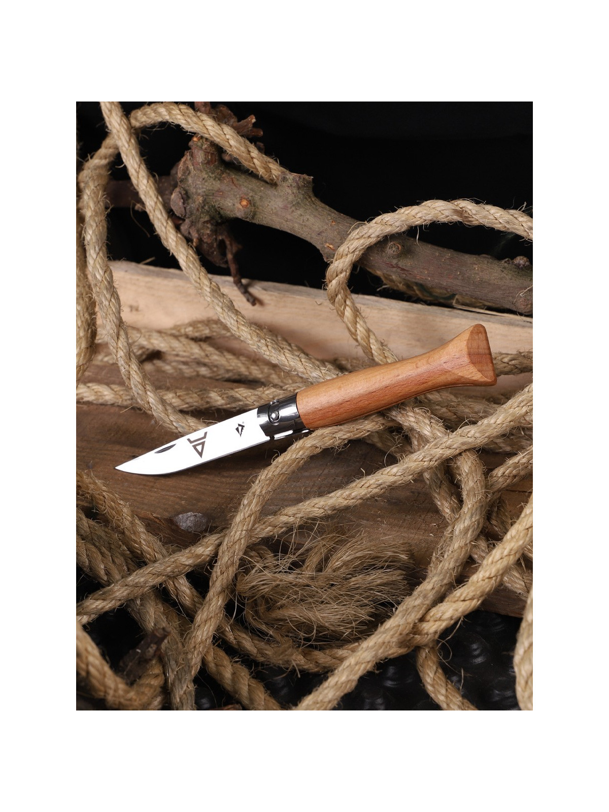 DOMINATOR URBAN COMBAT Nóż Beech Wood DREWNO BUK GRAWER Weles
