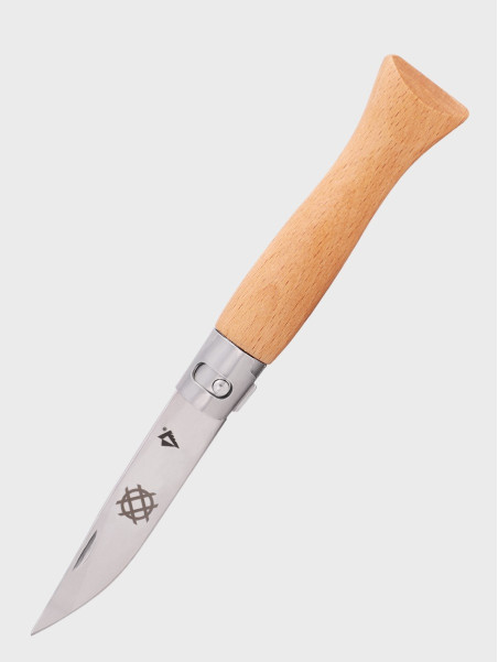 DOMINATOR URBAN COMBAT Nóż Beech Wood DREWNO BUK GRAWER Łada